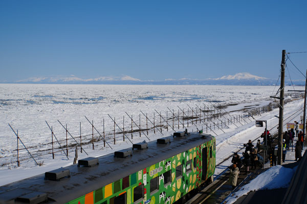 JR北海道 キハ40 流氷物語号 釧網本線 北浜駅