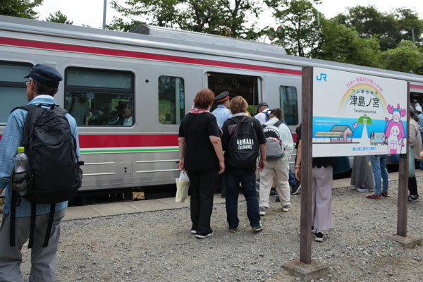 JR四国 7200系 津島ノ宮駅